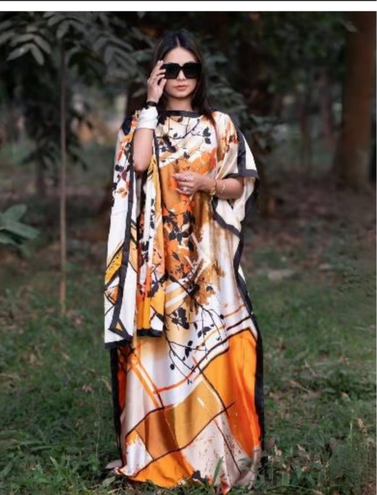 Autumn Breeze Satin
